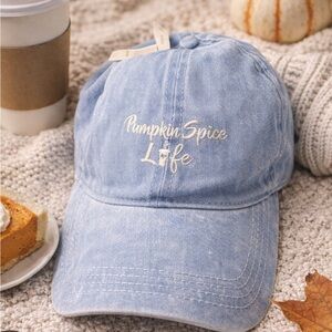 David and Young Sky Blue 'Pumpkin Spice Life' Cap